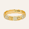 Two-toned Orange Blossom Band