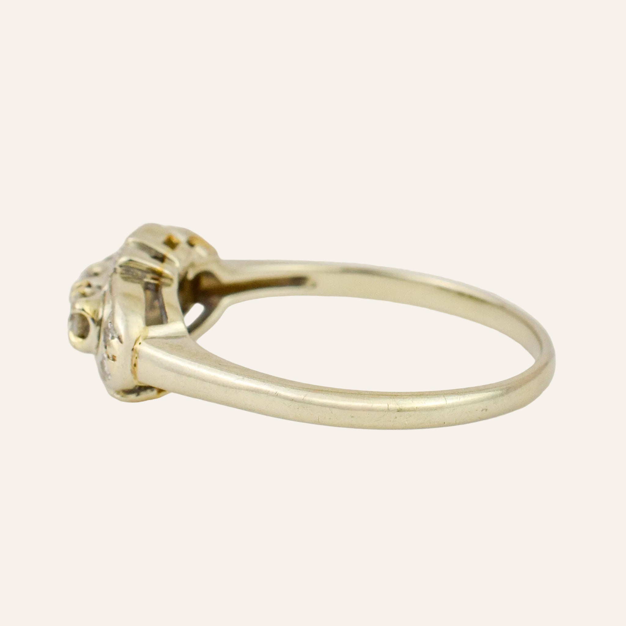 Antique Diamond Trilogy Ring