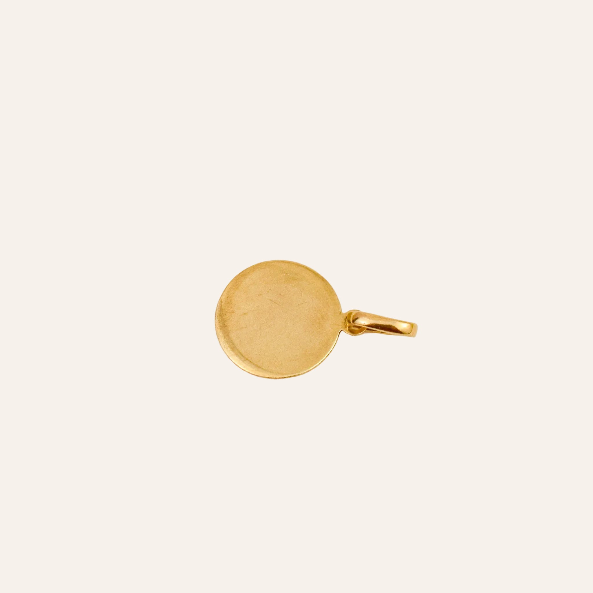Blank Circle Charm