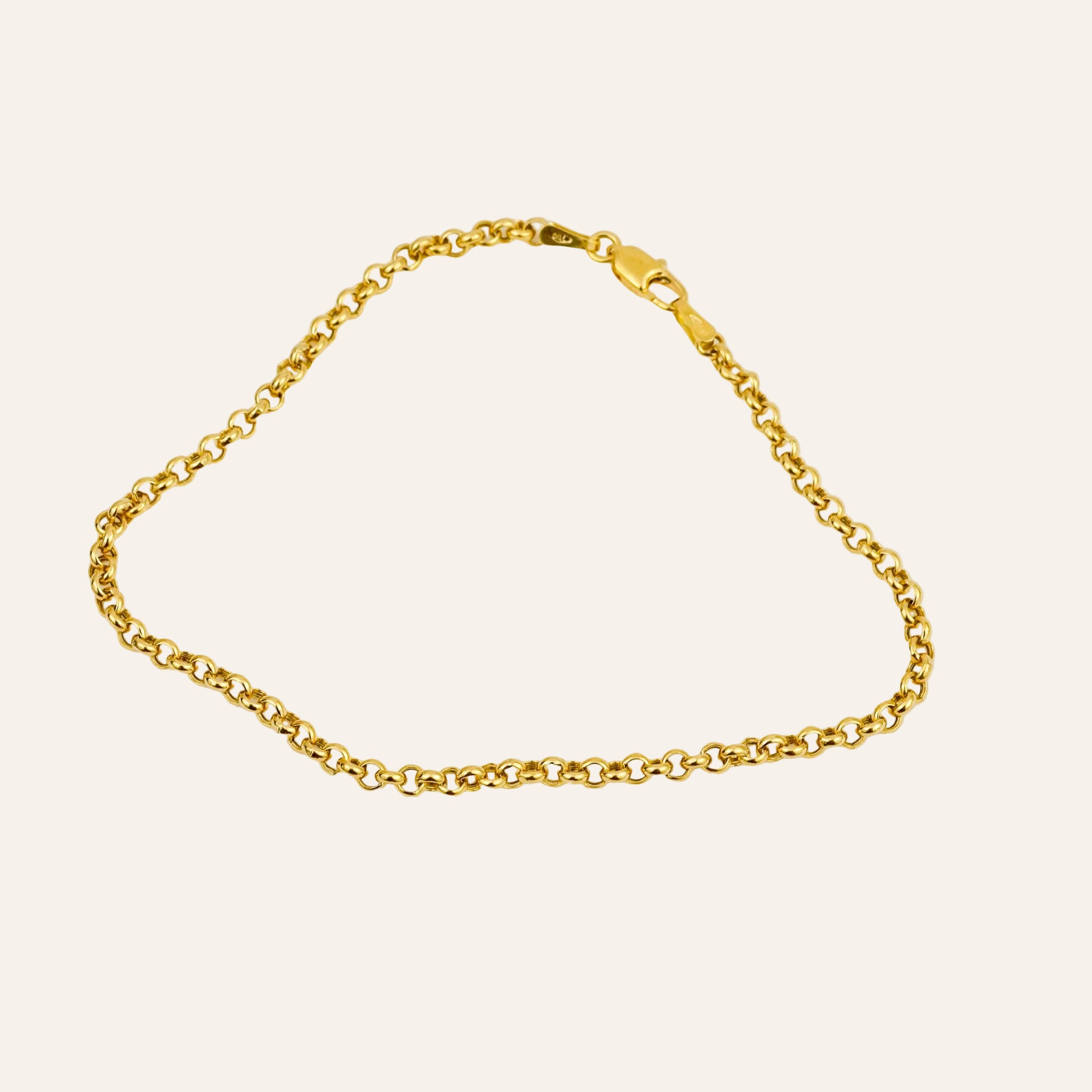 7.75" Rolo Bracelet