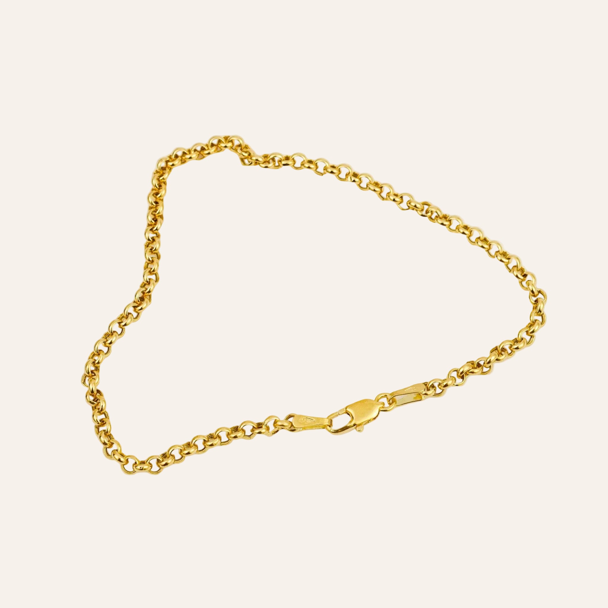 7.75" Rolo Bracelet