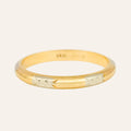Two-toned Orange Blossom Band