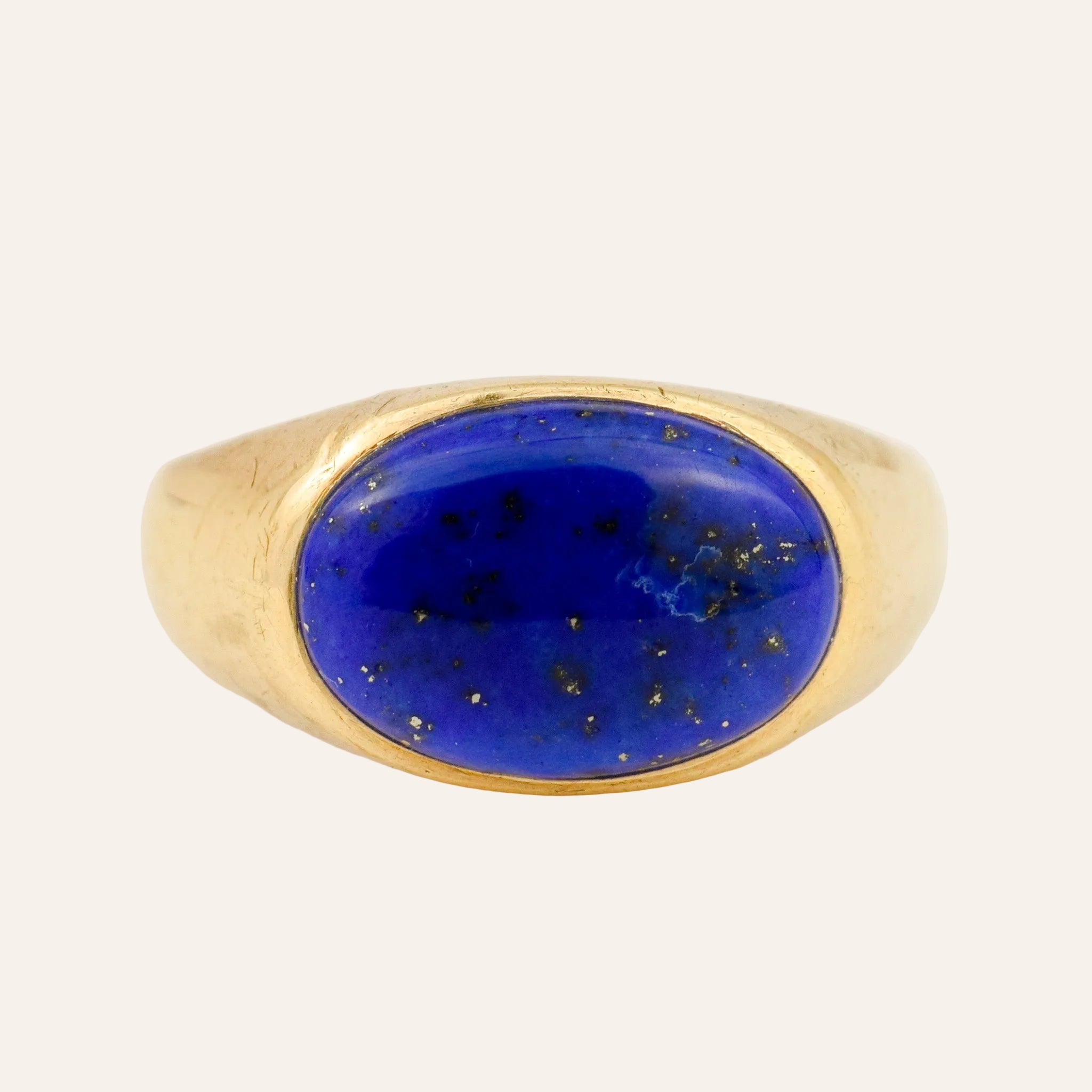 Lapis Signet Ring