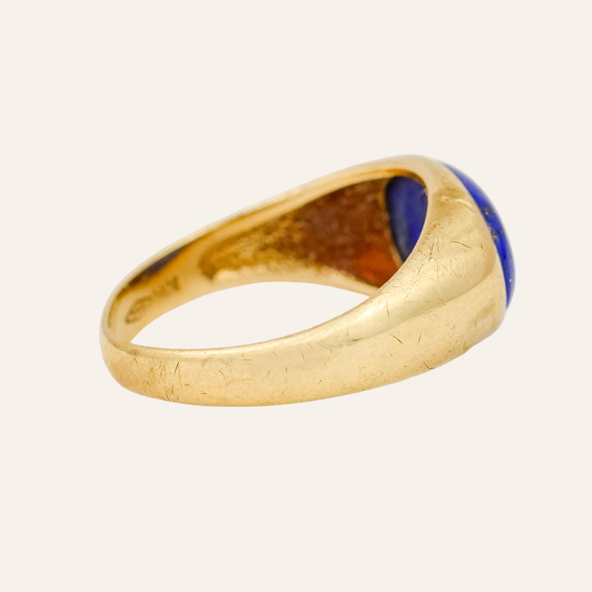 Lapis Signet Ring