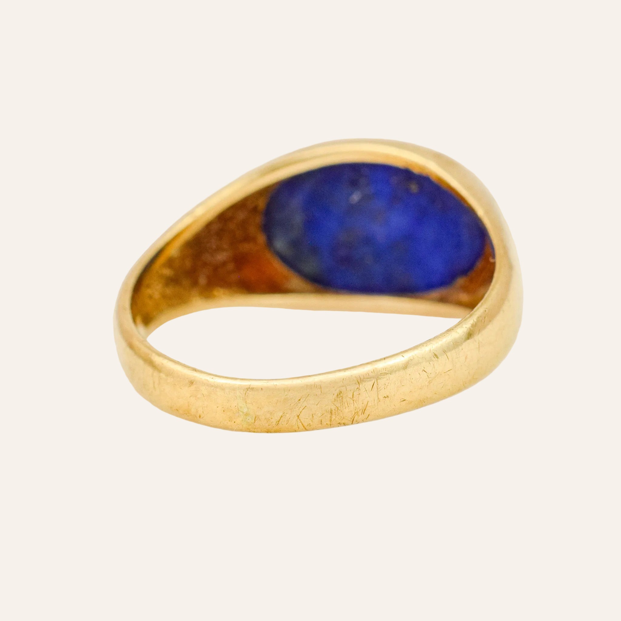 Lapis Signet Ring