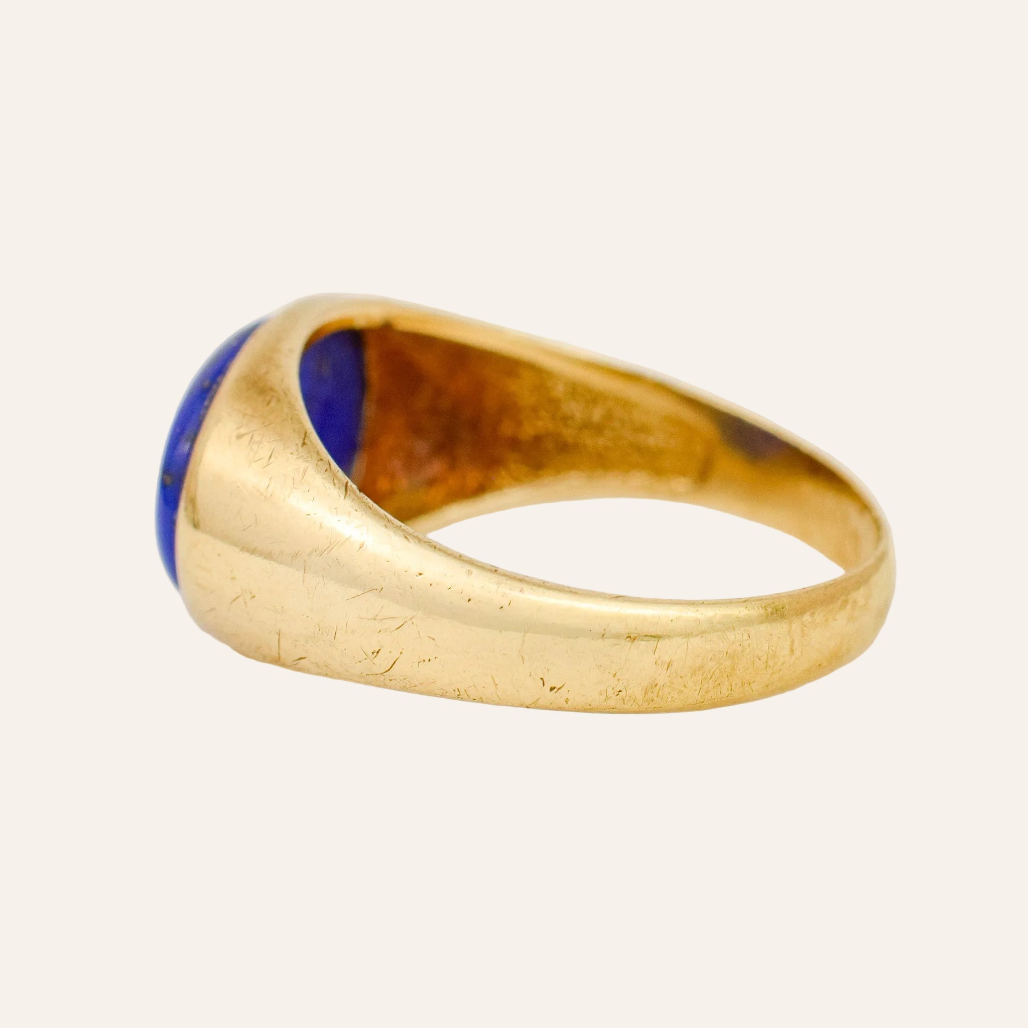 Lapis Signet Ring