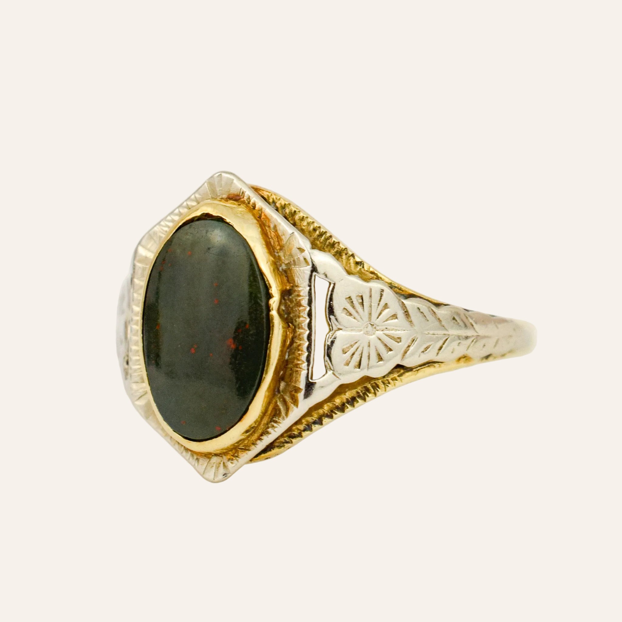 Antique Bloodstone Ring