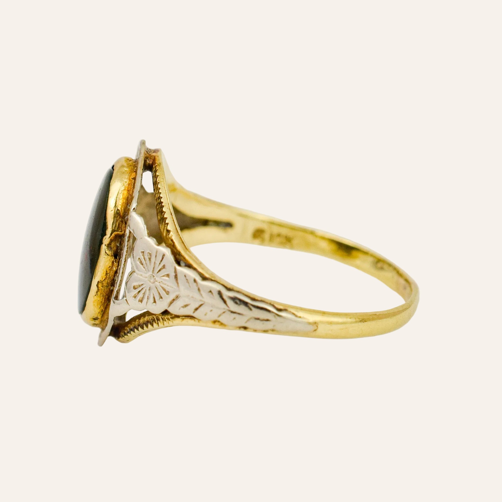 Antique Bloodstone Ring
