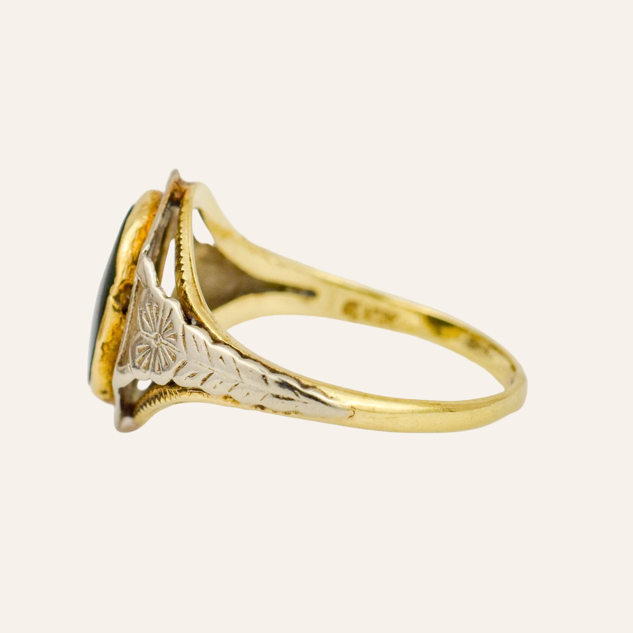 Antique Bloodstone Ring