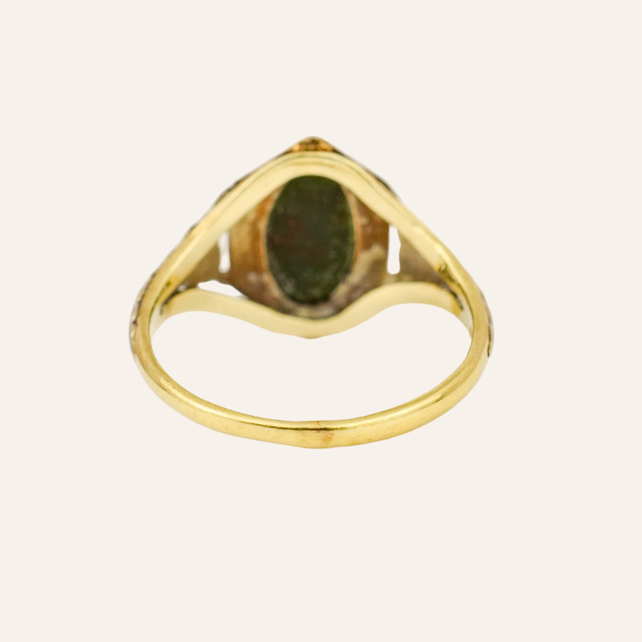 Antique Bloodstone Ring