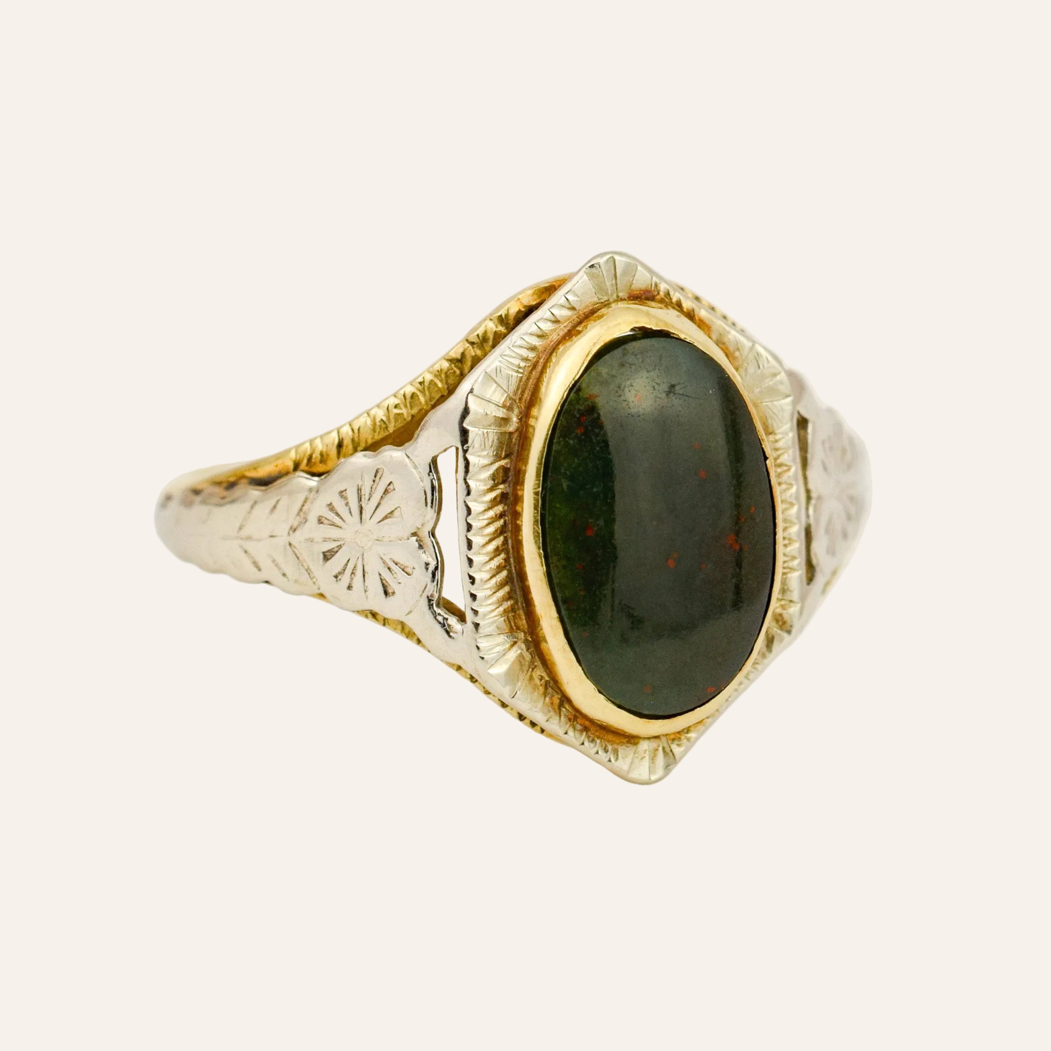 Antique Bloodstone Ring