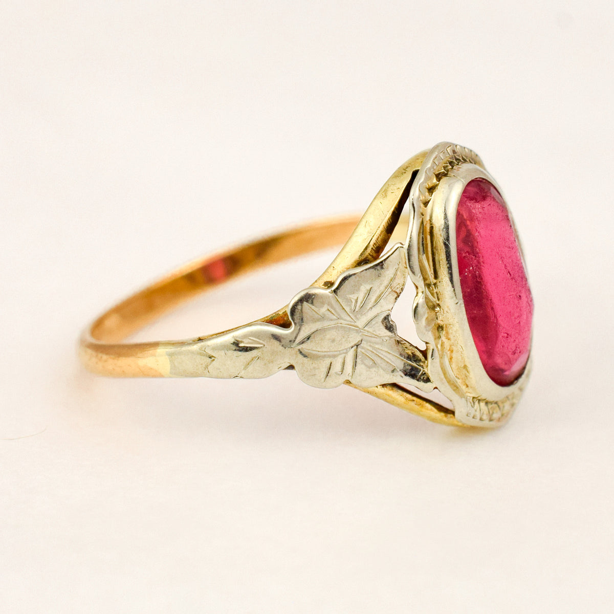 Two-Toned Topaz Ring