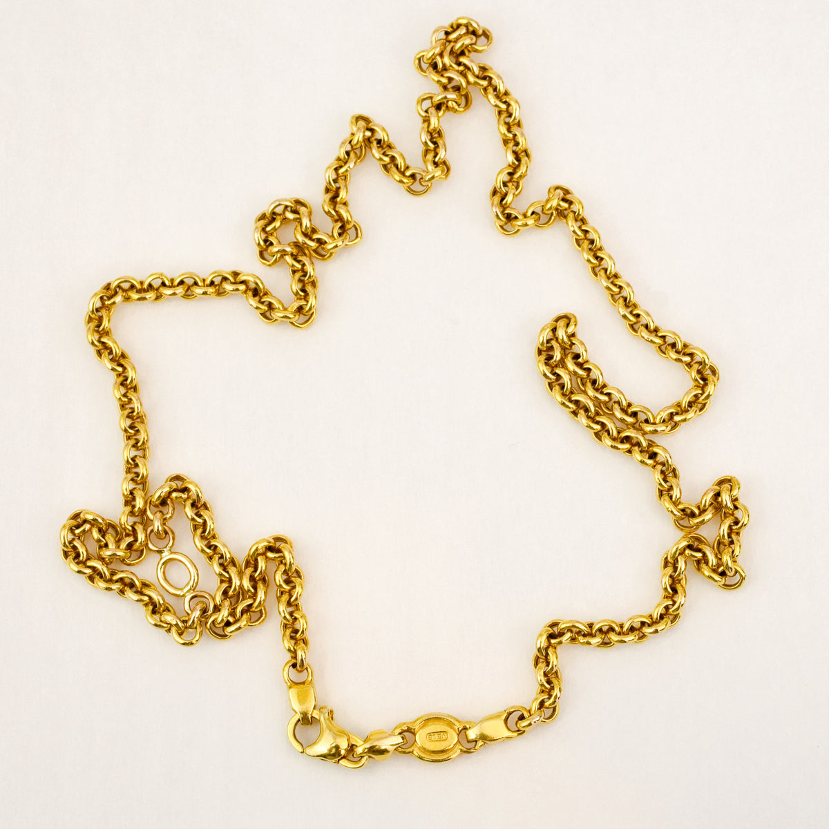 16-18.5" Rolo Chain Necklace