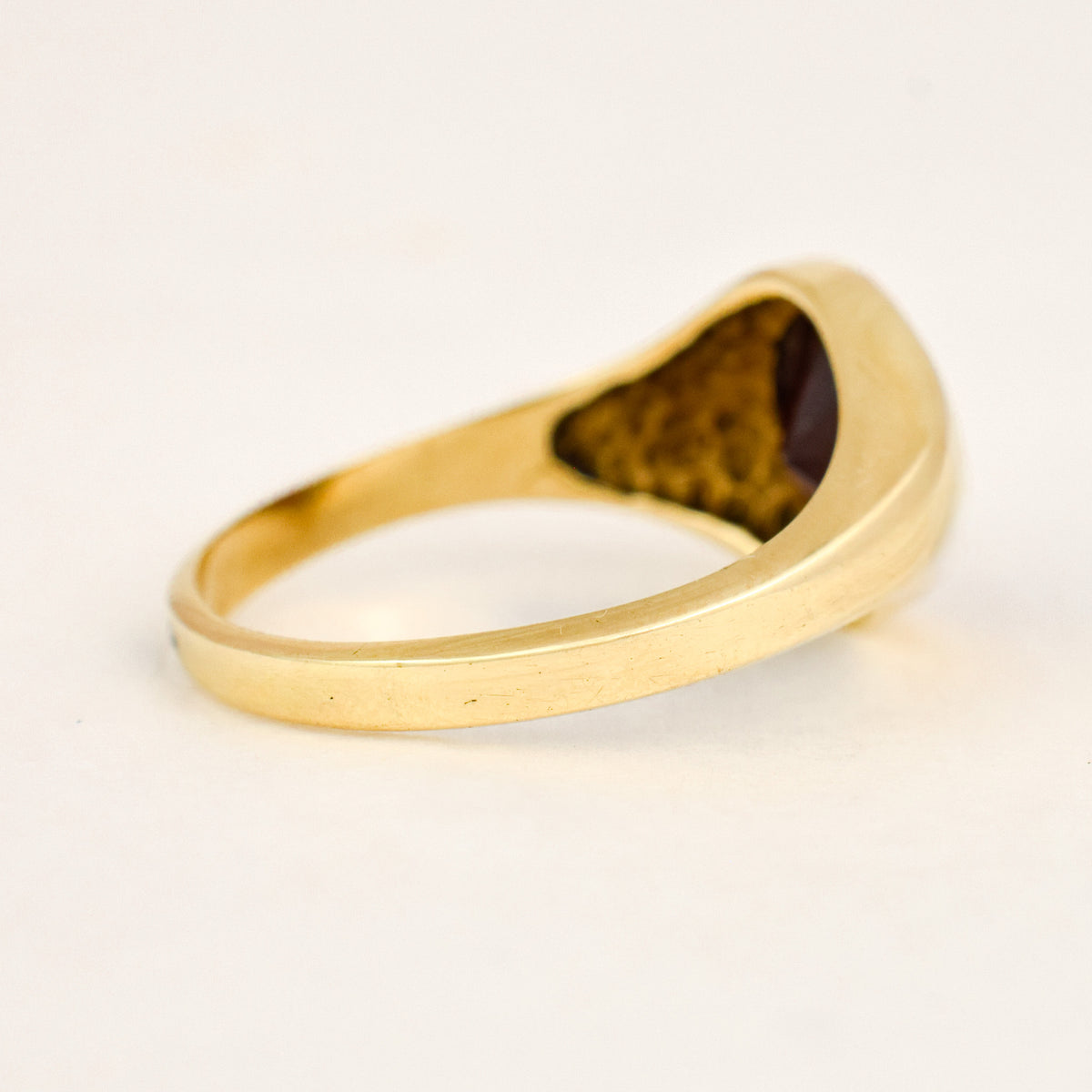 Garnet Signet Ring