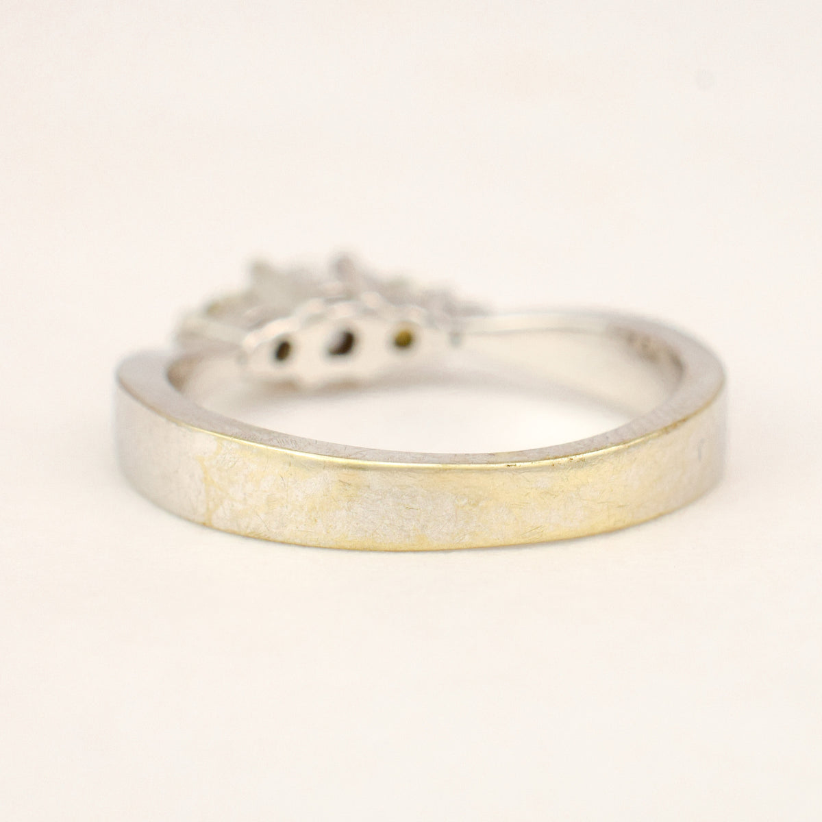 White Gold Five Stone Diamond Ring