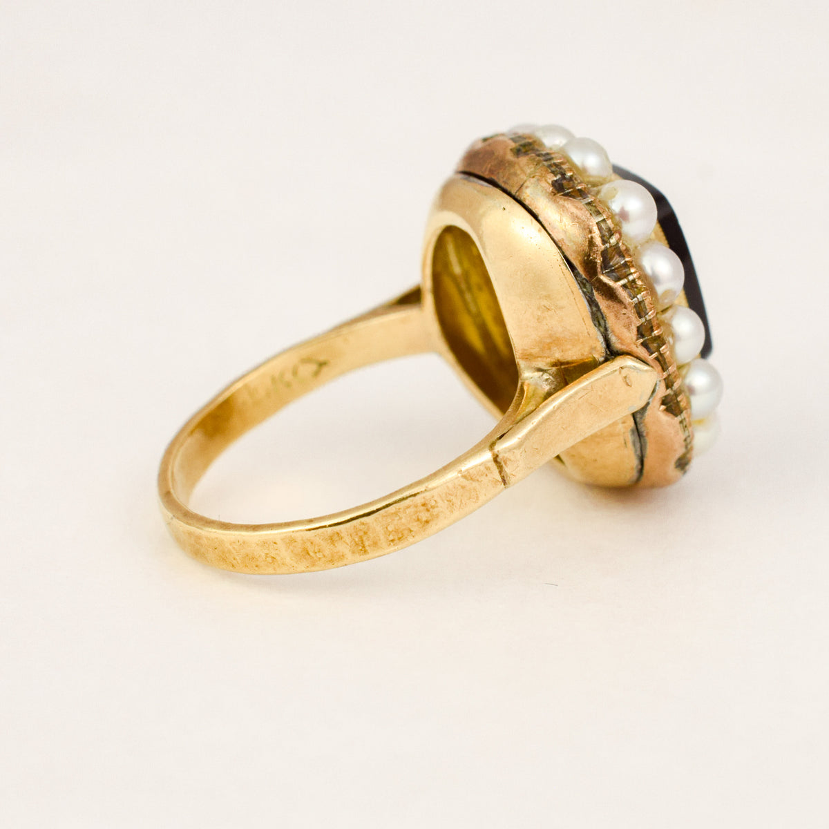 The Victorian Onyx Mourning Ring