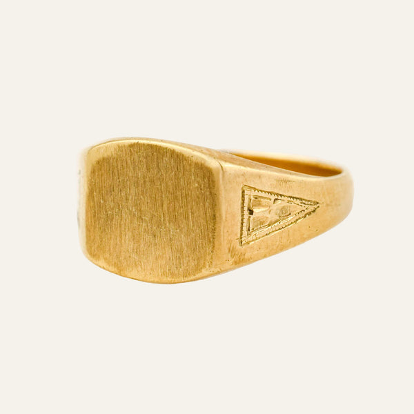 Blank Signet Ring