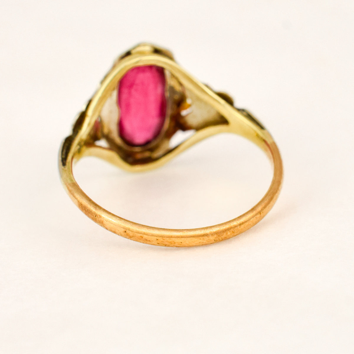 Two-Toned Topaz Ring