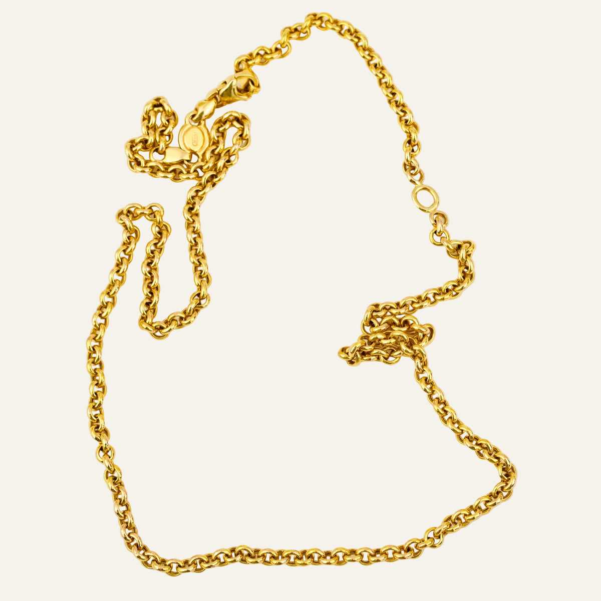 16-18.5" Rolo Chain Necklace