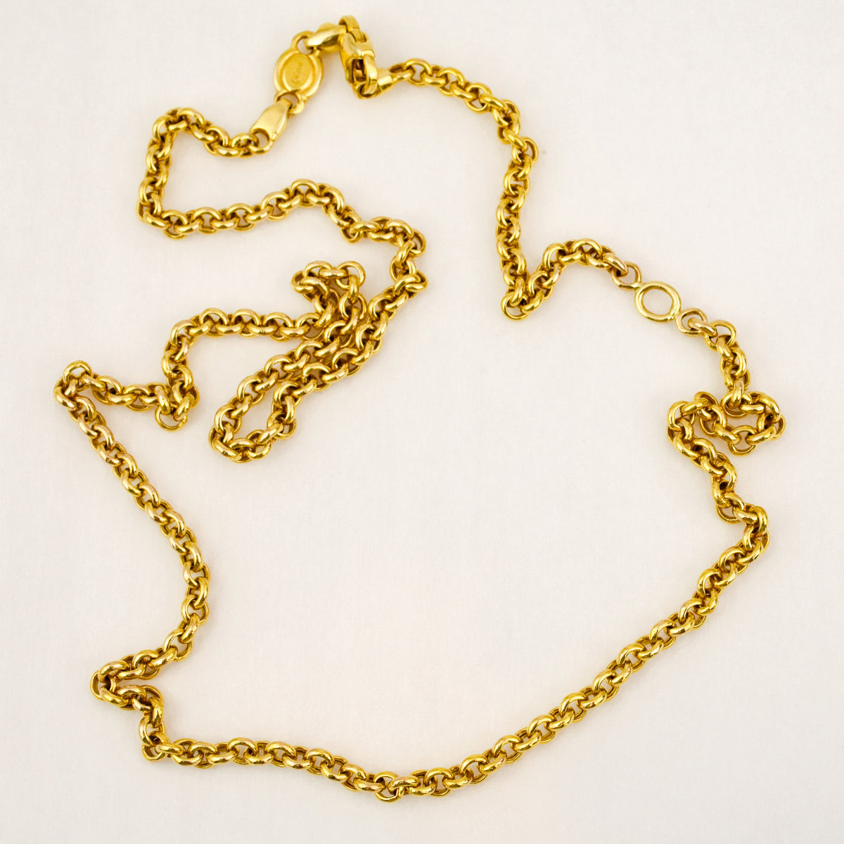 16-18.5" Rolo Chain Necklace