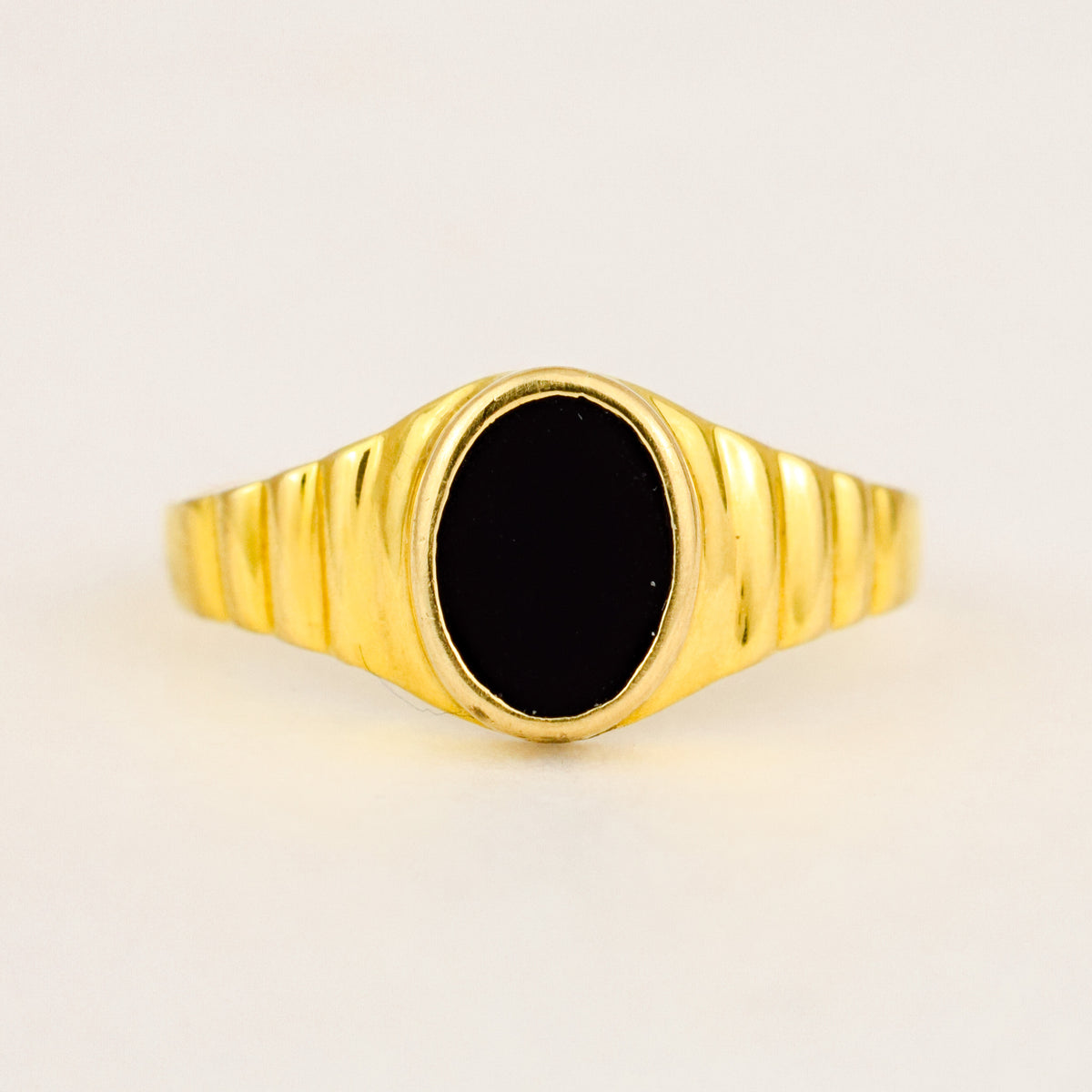 Onyx Signet Ring
