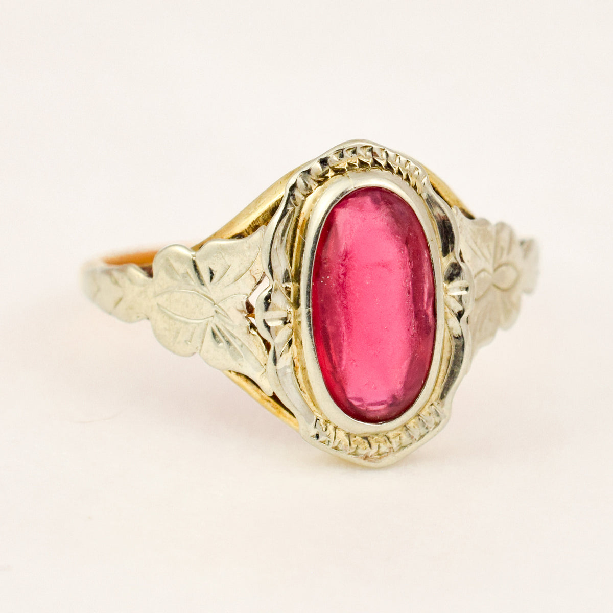 Two-Toned Topaz Ring