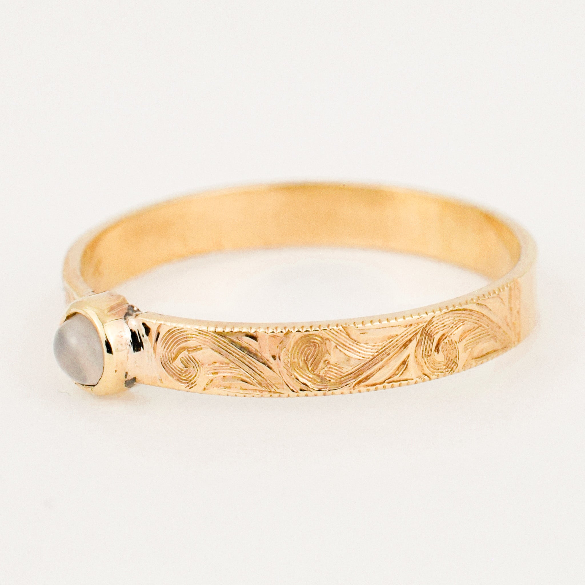 Whimsical Moonstone Ring