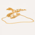 vintage 20" gold Dainty Curb Chain