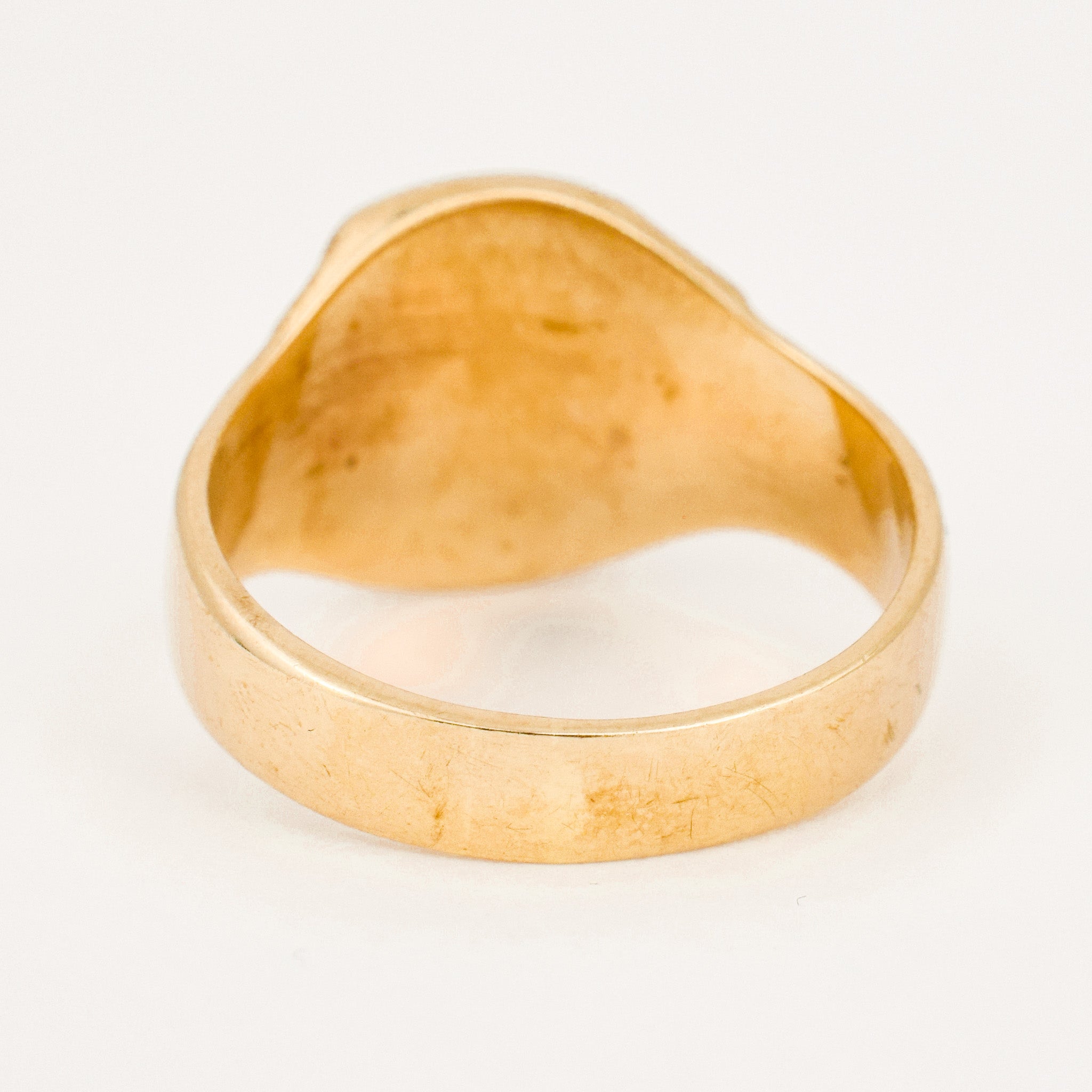 vintage 'AK' Signet Ring