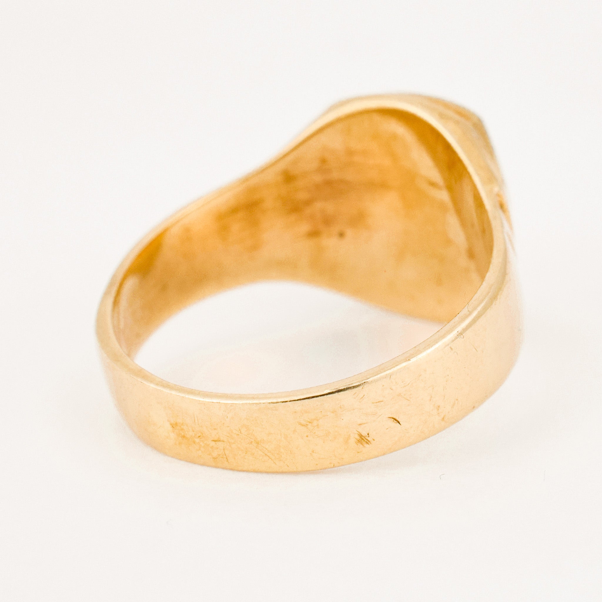 vintage 'AK' Signet Ring