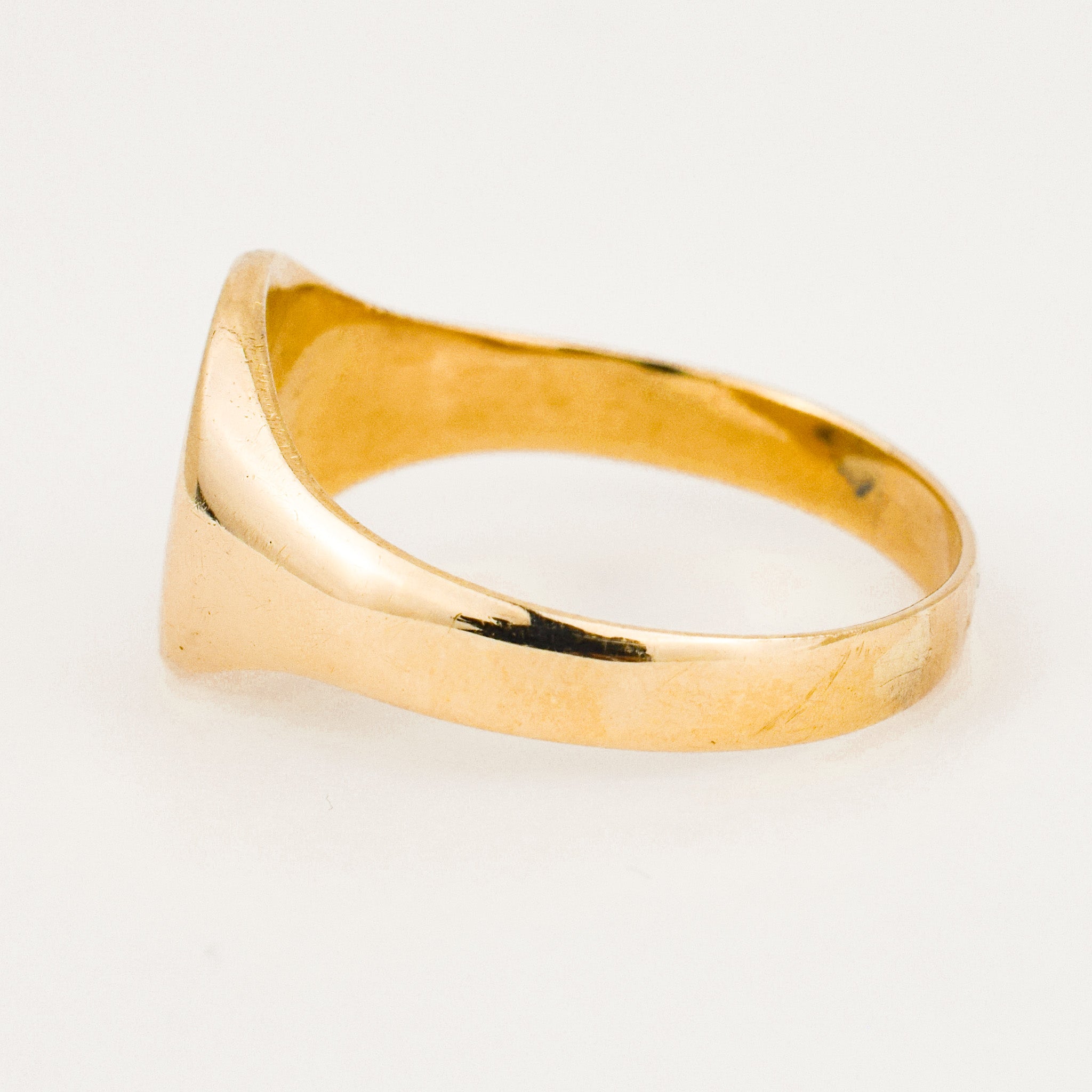 vintage 'A' Signet Ring 