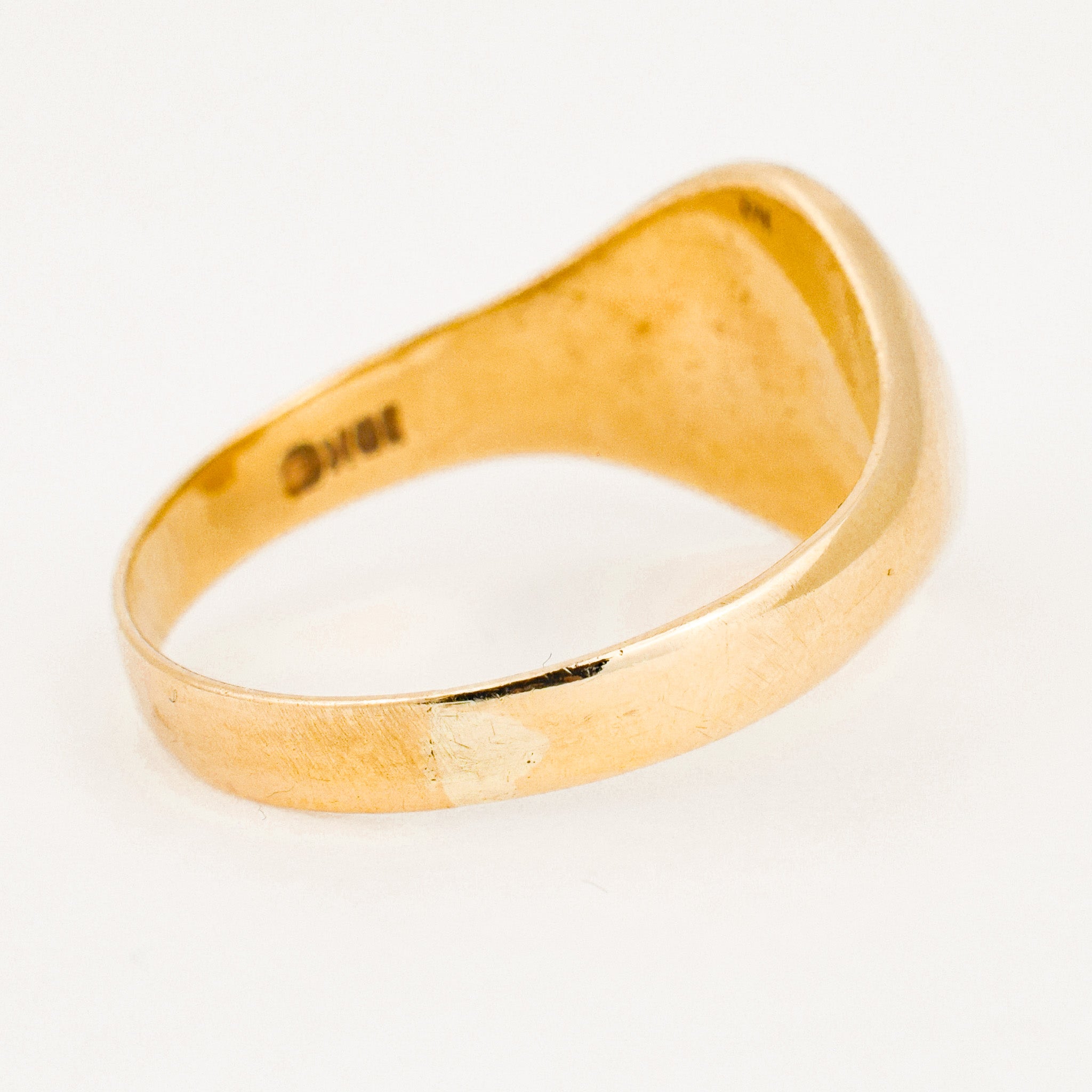vintage 'A' Signet Ring 