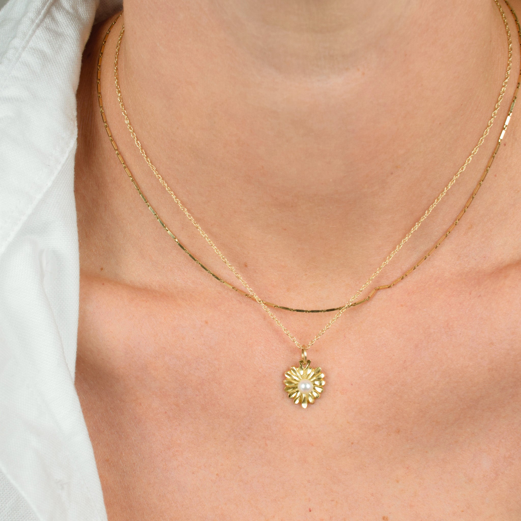 vintage Pearl Charm