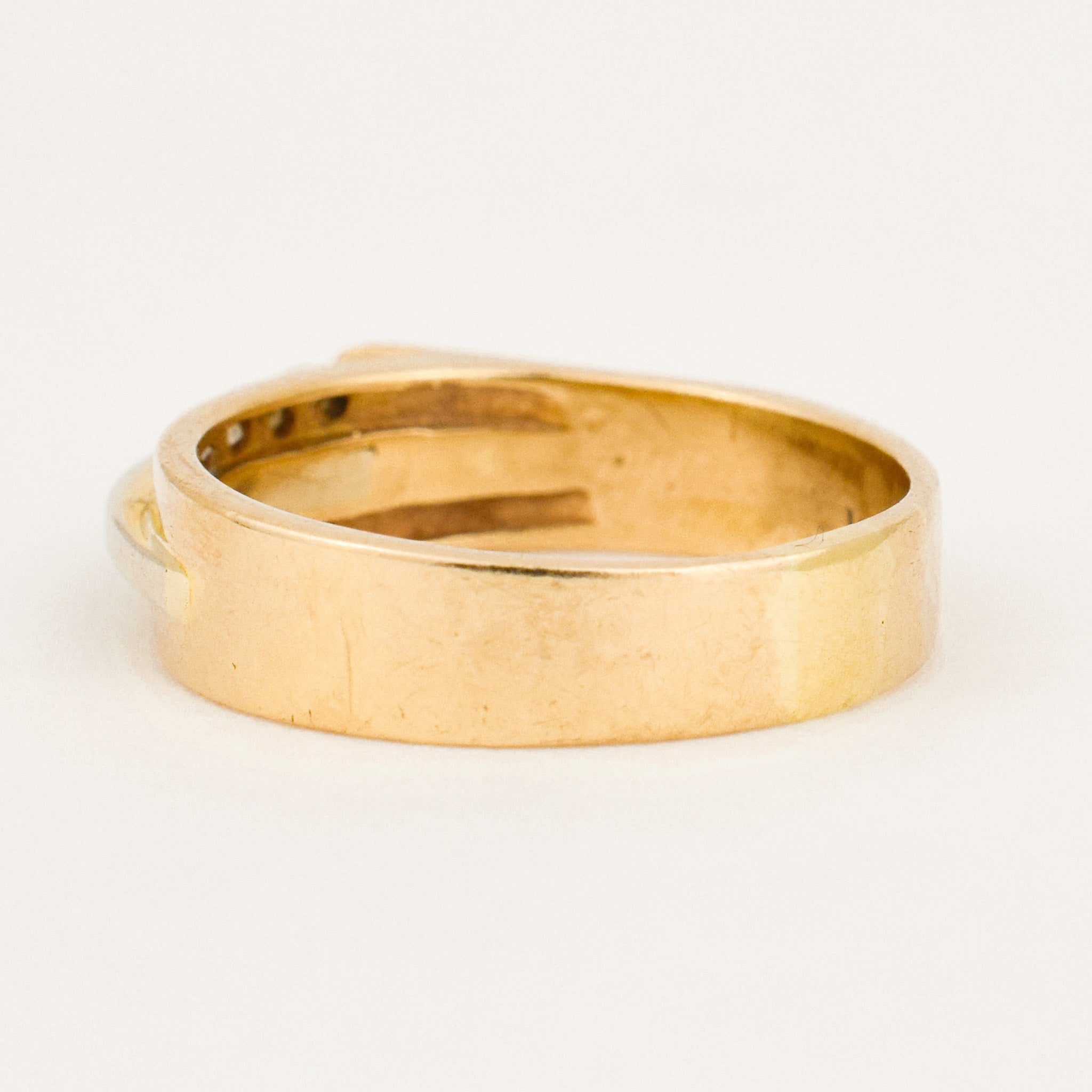 vintage Asymmetrical Diamond Band