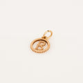 vintage 'B' charm pendant 