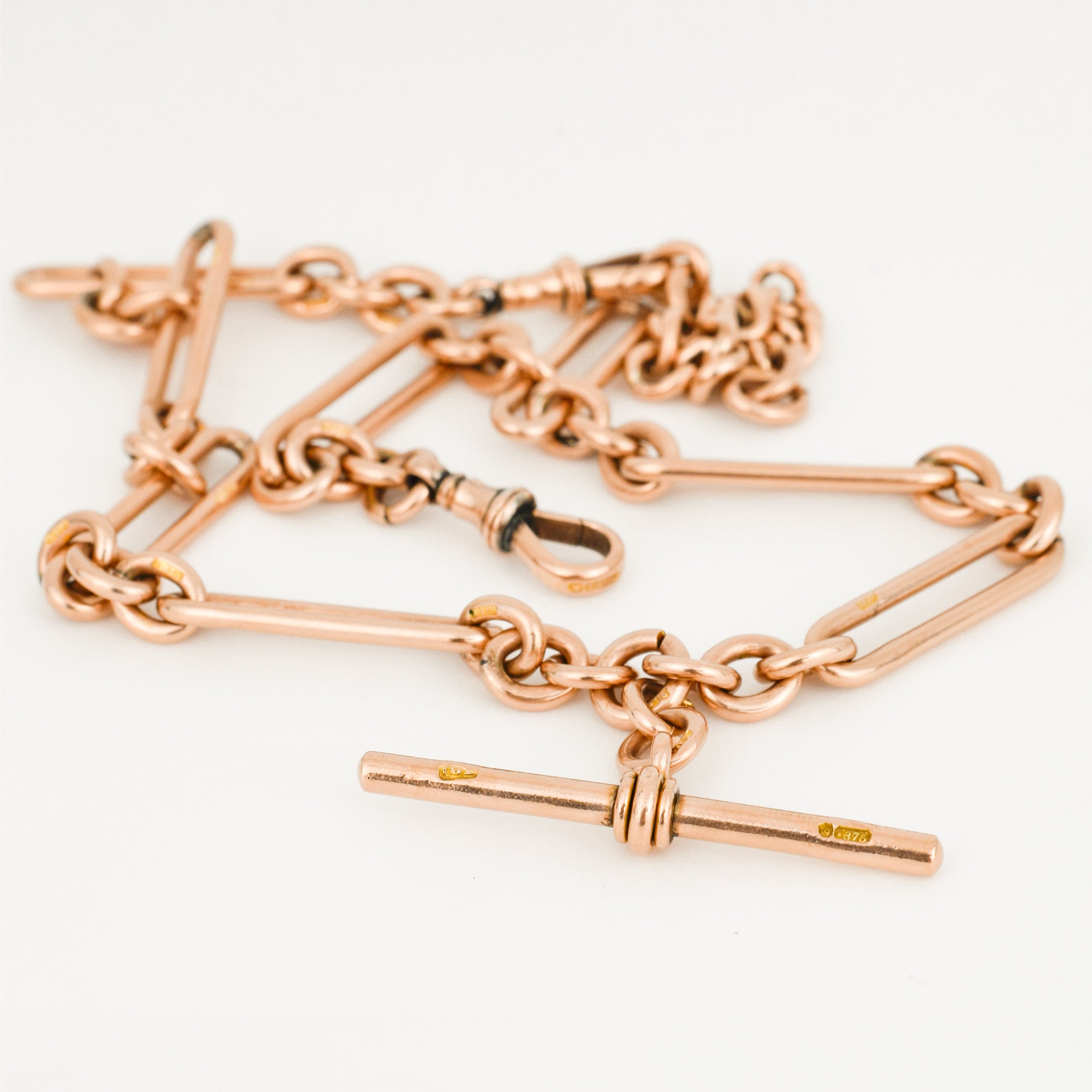 antique Victorian Trombone Chain