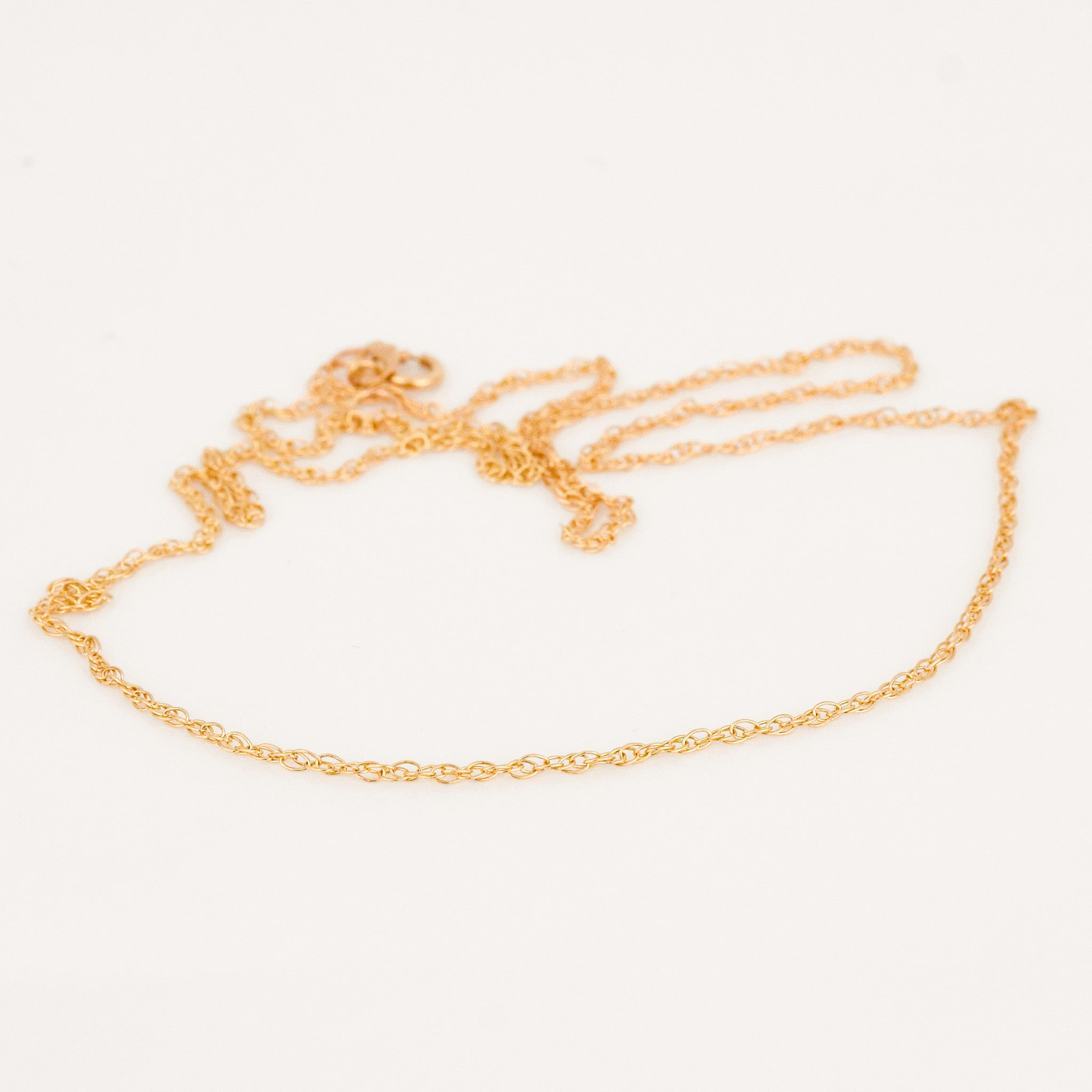 16" Loose Rope Chain Necklace