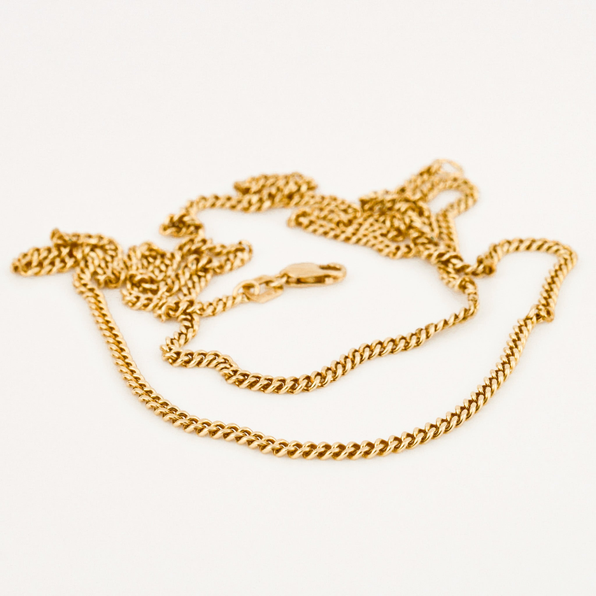 22.5" Curb Chain Necklace