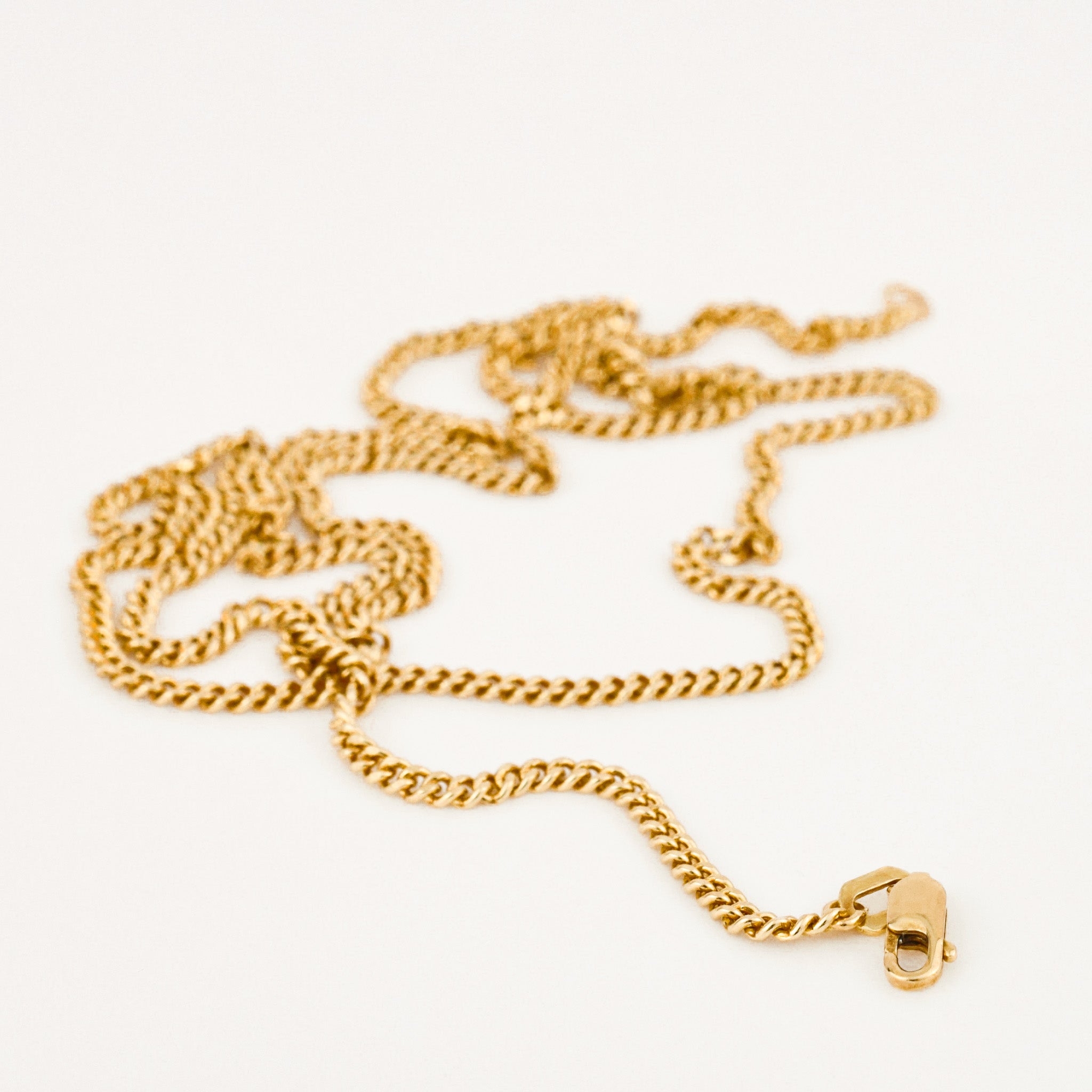 22.5" Curb Chain Necklace