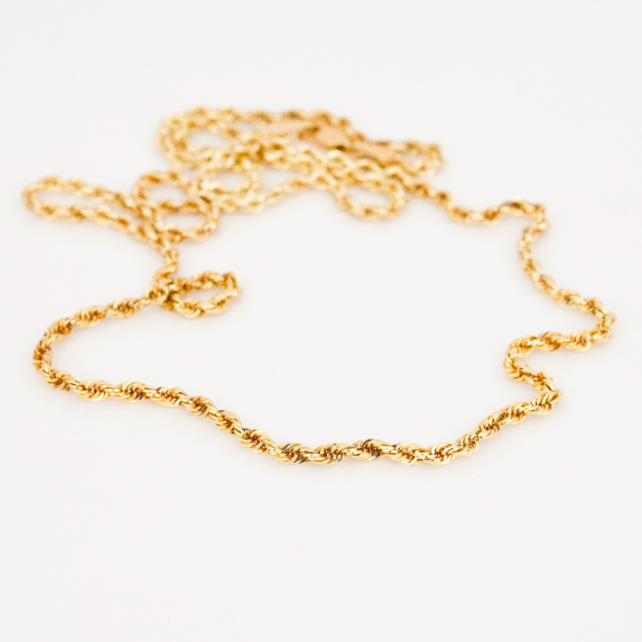 vintage 20" Rope Chain Necklace