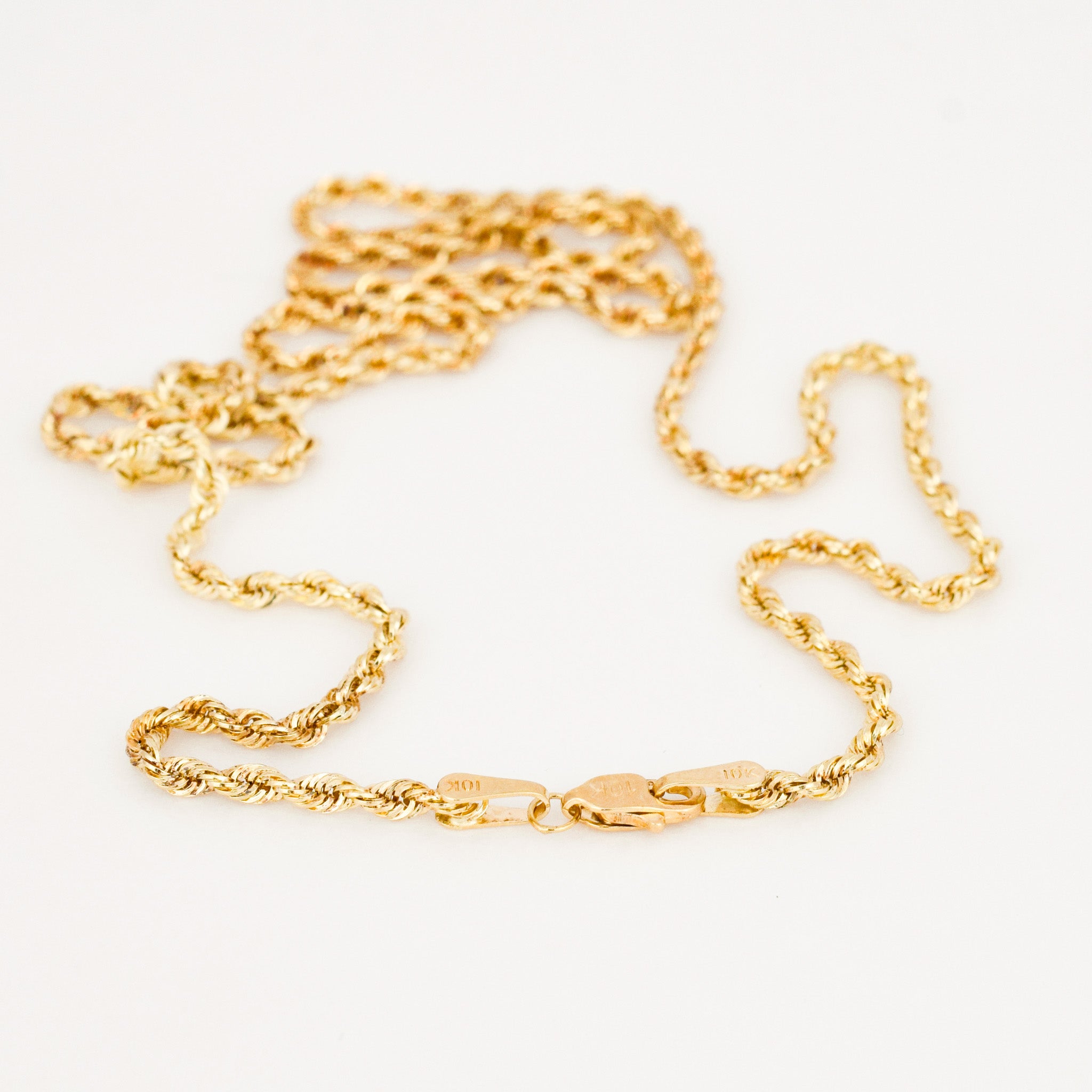 vintage 20" Rope Chain Necklace