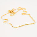 vintage 17.25" Rope Chain Necklace