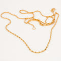 vintage 22" Cable Link Chain Necklace