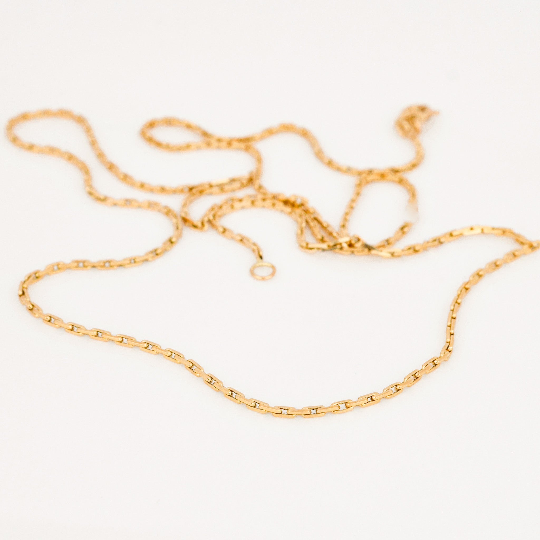 vintage 22" Cable Link Chain Necklace