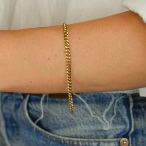 8" Curb Chain Bracelet