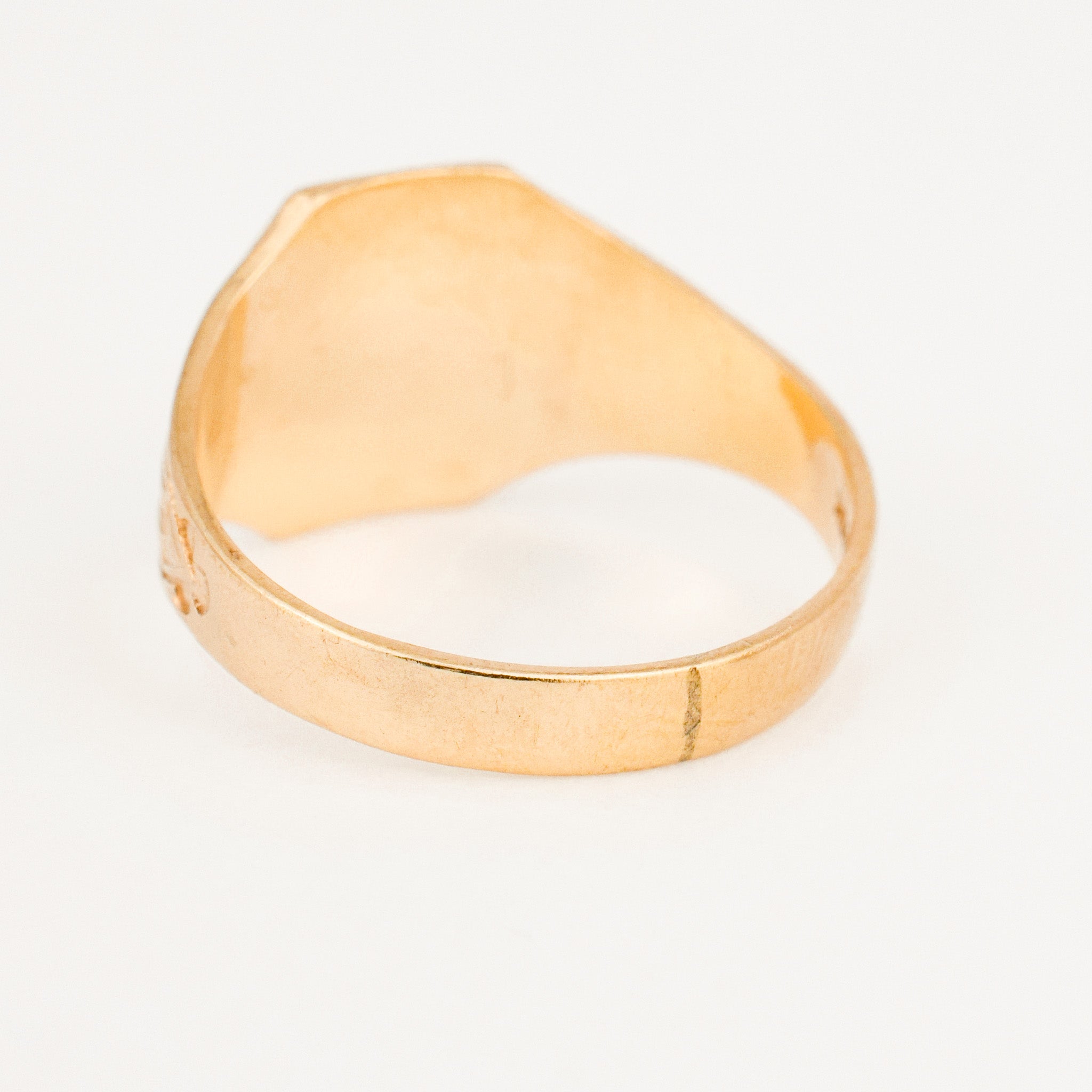 'A' Signet Ring