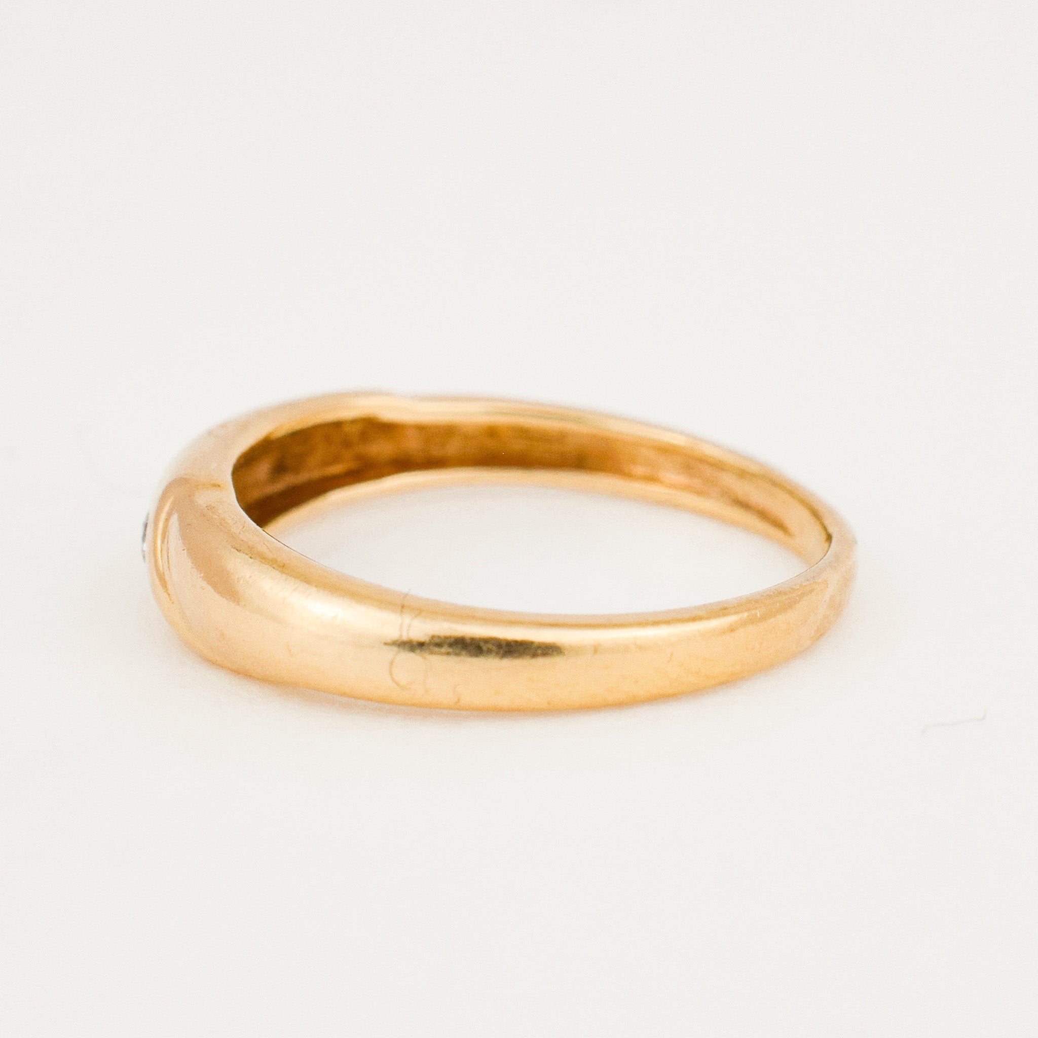 4.1 mm Solitaire Diamond Band