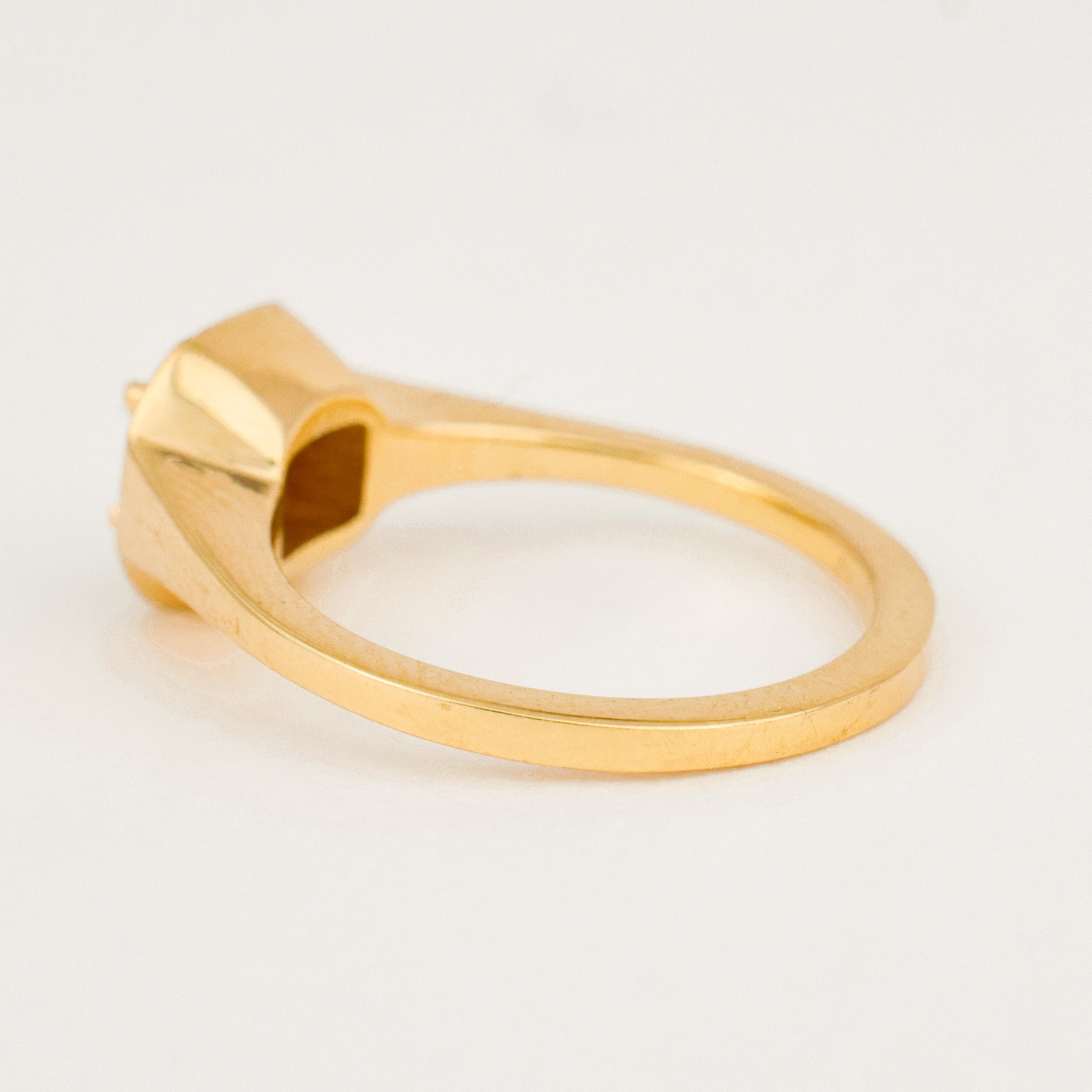Buttery Yellow Diamond Ring