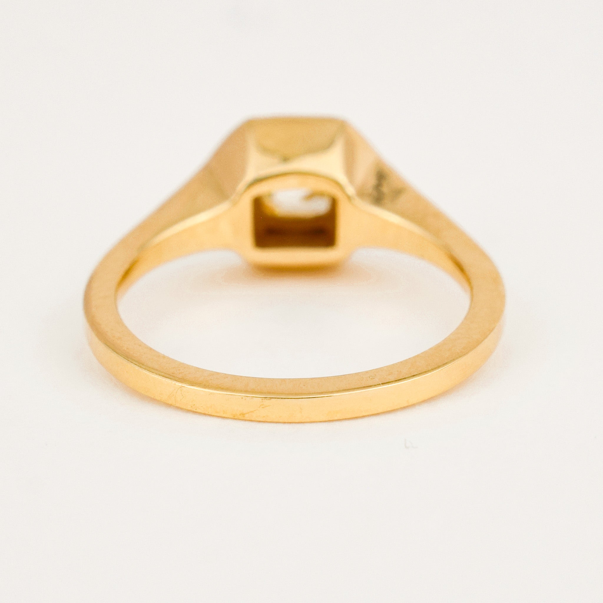 Buttery Yellow Diamond Ring