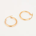 20.4 mm Gold Hoop Earrings